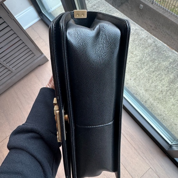 Chanel Black Quilted Leather Bag - Picture 7 of 8